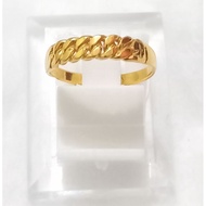 Top Chain Ring 1 gram Light Gold