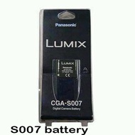 CGA-S007 Battery for Panasonic Lumix DMC-TZ1 DMC-TZ2 DMC-TZ3 DMC-TZ4 DMC-TZ5 DMC-TZ11 DMC-TZ15 DMC-T