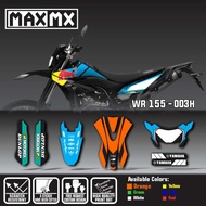 Decal Sticker WR 155 Dekal Variasi Sticker Striping Custom Full Body REDBULL 003