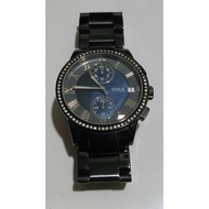 ALL STEEL TITUS CHRONOGRAPH QUARTZ WOMEN MEN WATCH