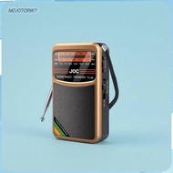 [mojotorw7] 3-Band Portable Radio Compact AM/frequency Modulation Shortwave Radio Carrying