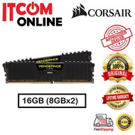 CORSAIR VENGEANCE LPX 16GB (8GBx2) DDR4 3200MHZ DESKTOP RAM (CMK16GX4M2E3200C16) BLK
