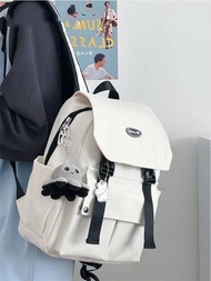 Japanese mini Women's Lightweight Backpack College Construction Outfit Style Small Bag
