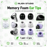 Samsung Galaxy Buds Pro / Buds 2 / Buds 2 Pro / Buds FE / Buds 3 Pro Ear Tips Memory Foam Tips Samsu
