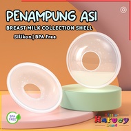 Wadah Penampung Tetesan ASI Silikon Breast Milk Collection Shell Breast Pad  Susu Ibu Menyusui ASI B