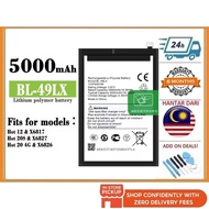 BSS Infinix BL-49LX hot 12 x6817 hot 20s hot 12 Battery Bateri 5000 mAh