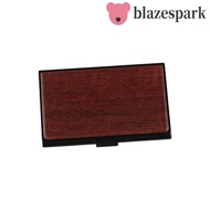 BLAZESPARK Business Card Holder High-End Fashion Display Stander Office Supplies Stainless Steel Car
