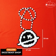 Kandi Sub Zero Project necklace WITH LED LIGHT - Sub Zero Project perler necklace - rave accessories