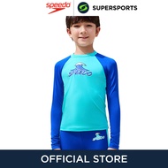 SPEEDO Waves Long Sleeve เสื้อรัชการ์ดเด็กผู้ชาย