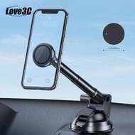 Universal Magnetic Telescopic Car Mount 360 Degree Rotation Stand Holder for iPhone 7/6/Samsung HTC Smart Cellphones Tablet