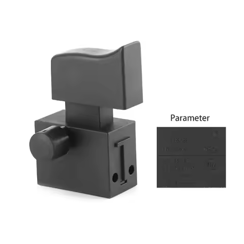 1 Pcs Trigger Switch FA2-6/2B 250V~5E4 Lock On Cutting Machine Electric Drill Angle Grinder Switch P