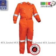 SHAMARR FIRE RETARDANT COVERALL FRC (SIRIM) NFPA2112 (FRC)-PPE SAFETY COVERALL