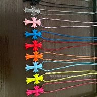 Ch Crow Colorful Resin Necklace Aoyama 20th Anniversary Tokyo Limited Edition Colorful Cross Necklac