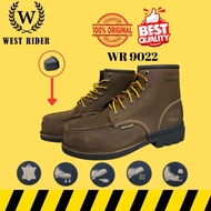 WEST RIDER SAFETY BOOT / KASUT SAFETY KERJA / LEATHER SAFETY BOOT WR 9022 SERIES HEAVY DUTY SAFETY B