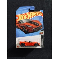 Hot Wheels Corvette C7 Z06 Convertible Mattel Mainline Diecast 1:64 (Includes Protector)