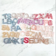 (U-Z/0-9) DIY Letters Resin Size 4cm. You Can Do Everything.