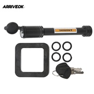 ARRIVEOK Trailer Hitch Receiver Pin Lock, 5/8in 2in Pad Hitch Lock, Pin Lock Set Tubular Keys O Ring
