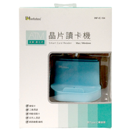 infotec 英富達 IC104 直立式晶片讀卡機 7.3 x 5 x 4.5cm 藍色 53g  1個