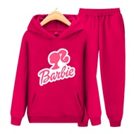 Latest Barbie Doll Kids Set/ Hoodie Sweater Hat Set