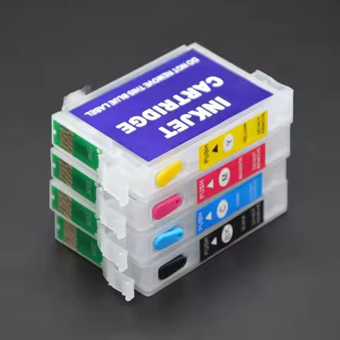 T011-T0714 Refill Ink Cartridge with Reset Chip for Epson Stylus D78 D92 DX7000F DX5000 DX4050 DX400