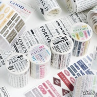 Decorative Washi Paper Sticker Clear Printing Washi Paper Sticker
