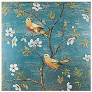 Flowers And Birds Cross Stitch DIY Embroidery Set 11CT 9CT Garden Series Printed Handmade Needlework