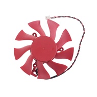 FD8015U12S DC BRUSHLESS FAN 12V 0.5A 75mm 39x39x39mm Graphics/Video Card Fan 2Pin for XFX  HD6850 68