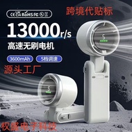 mini fan goojodoq Foreign Trade Hot-selling N607 High-Speed Handheld Small Fan usb Mini Portable Fol