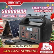 Power Station Solar Panel Power bank Camping Power Station Portable Solar Generator Power USB Output