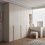 White Wardrobe Milk Skin Feeling Modular Wardrobe 5ft Wardrobe 6ft Wardrobe 5door Wardrobe 6door War