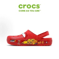 【Original Crocs】Classic clog "Lightning McQueen"  light up Unisex Red Sandal