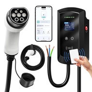 EV Charger Type 2 Wall Charger EV Wallmounted Charging Station App Wallbox 7.6KW 11KW 22KW 16A 32A E