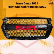 Isuzu Dmax 2021 Front Grill with wording ISUZU (No LED)/ dmax front grill/ dmax grill