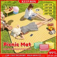 Portable 300x200cm 4 Size Picnic Mat Waterproof Foldable 600D Oxford Cloth Camping Outdoor Beach Pol