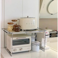 【SG Ready Stock】 Metal Microwave Oven Rack | Kitchen Rack | Microwave Rack | Microwave Stand | Microwave Oven Rack