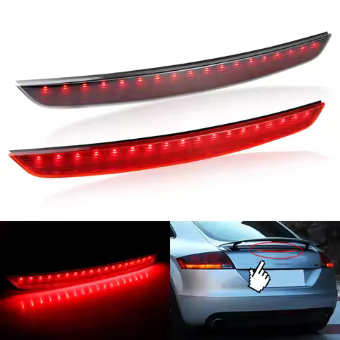1pc Car Third Brake Lamp High-Mount Stop Light CANbus For Audi MK2 TT 8J 2007-2014 OEM: 8J0945097 Hi