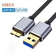 USB 3.0 Type A to USB3.0 Micro B Adapter Cable Sync Data Cable Cord for Samsung WD Seagate External Hard Drive Disk HDD SSD
