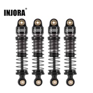 INJORA 40mm Big Bore Shock Absorber Oil Damper untuk 1/24 RC Crawler Axial SCX24 FMS FCX24M Upgrade 