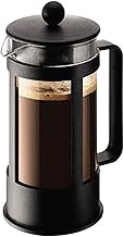 PATINS French Press Coffee Maker, 34 Ounce, 1 Liter, (8 Cup), Black