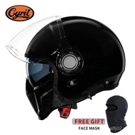 Helmet Motosikal Terbuka Dua Lensa Helmet Modular DOT ECE DISAHKAN CYRIL OP12A Helmet Retro Moto ITO