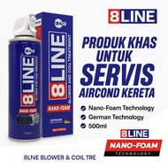 (ORIGINAL) 8LINE COIL TREATMENT ORIGINAL AIRCOND COIL CLEANER AND TREATMENT CAR (500ML)