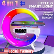 G63 Wireless Bluetooth Speaker with Tanpa Wayar Charger LED Lampu Portable Multifunctional Wireless