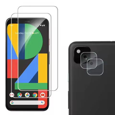 Tempered Glass For Google Pixel 4a 5G Screen Protector For Google Pixel 5 Camera Glass For Google Pi