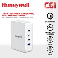 Honeywell Zest Charger GAN 100W Ultra-Fast Wall Charger - HC000049/CHG/GAN/WHT/100W(White)