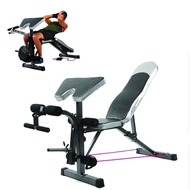 Top Grade Multifunction Dumbbell Sit Up Preacher Curl Gym Bench Chair Fitness