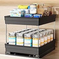Nieifi Spice Organization for Cabinet-Vertical Spice Rack Pull Out-Spice Rack Organizer for Cabinet-