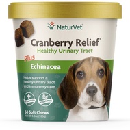 Naturvet Cranberry Relief Healthy Urinary Tract - Dog Urinary Vitamin- Dog Vitamin