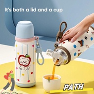 PATH Insulated Cup, with Straw Large Capacity Thermal Cup,  Aquaflask Tumbler Cartoon Portable Straw