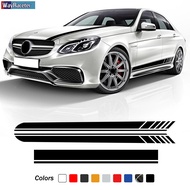 Edition 1 AMG Car Hood Decal Side Stripes Skirt Sticker For Mercedes Benz E Class W212 S212 A207 C20