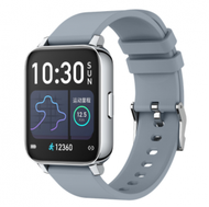 Others - P36智慧手錶1.69大屏全觸心率血壓血氧監測 多運動自定義錶盤手錶（銀灰色）